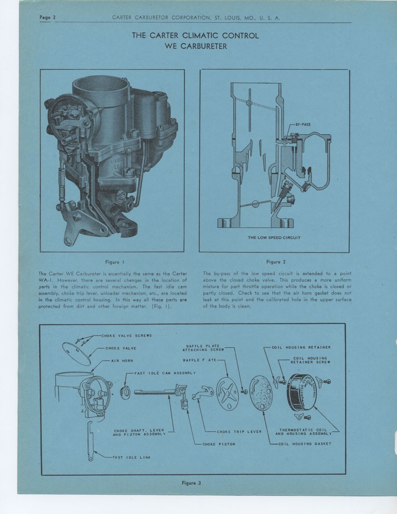 Studebaker Climatic Control WE Carburetor